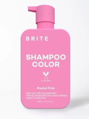 Pastel Pink Shampoo Color – Gradual Color-Depositing Shampoo